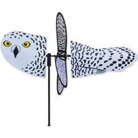 Snowy Owl Petite Garden Wind Spinner - Kitty Hawk Kites Online Store