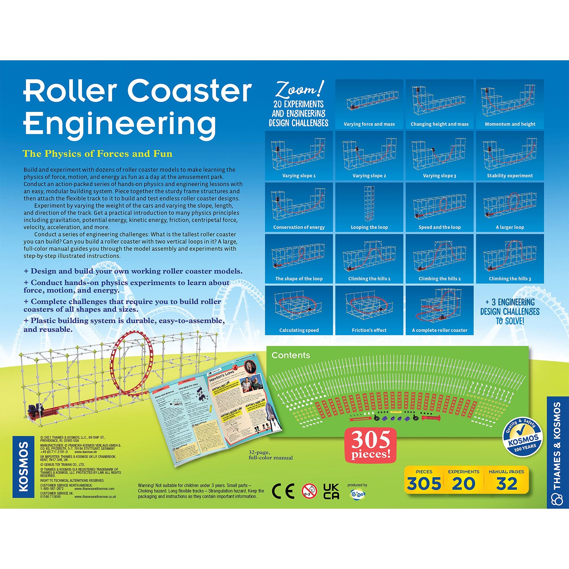 Roller Coaster Engineering Kit - Kitty Hawk Kites Online Store