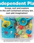 Sensory Bin Ocean and Sand - Sandbox - Kitty Hawk Kites Online Store