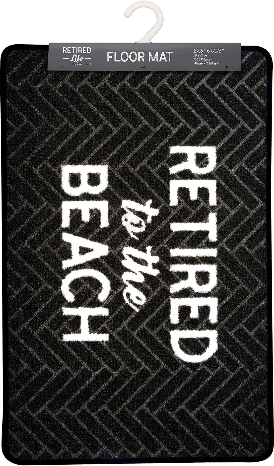 Retired To The Beach Decorative Doormat - Kitty Hawk Kites Online Store