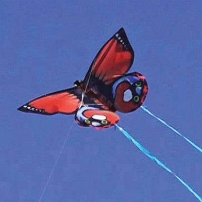 Butterfly Indian Red Nylon Kite, 32 Inches Wide - Kitty Hawk Kites Online Store