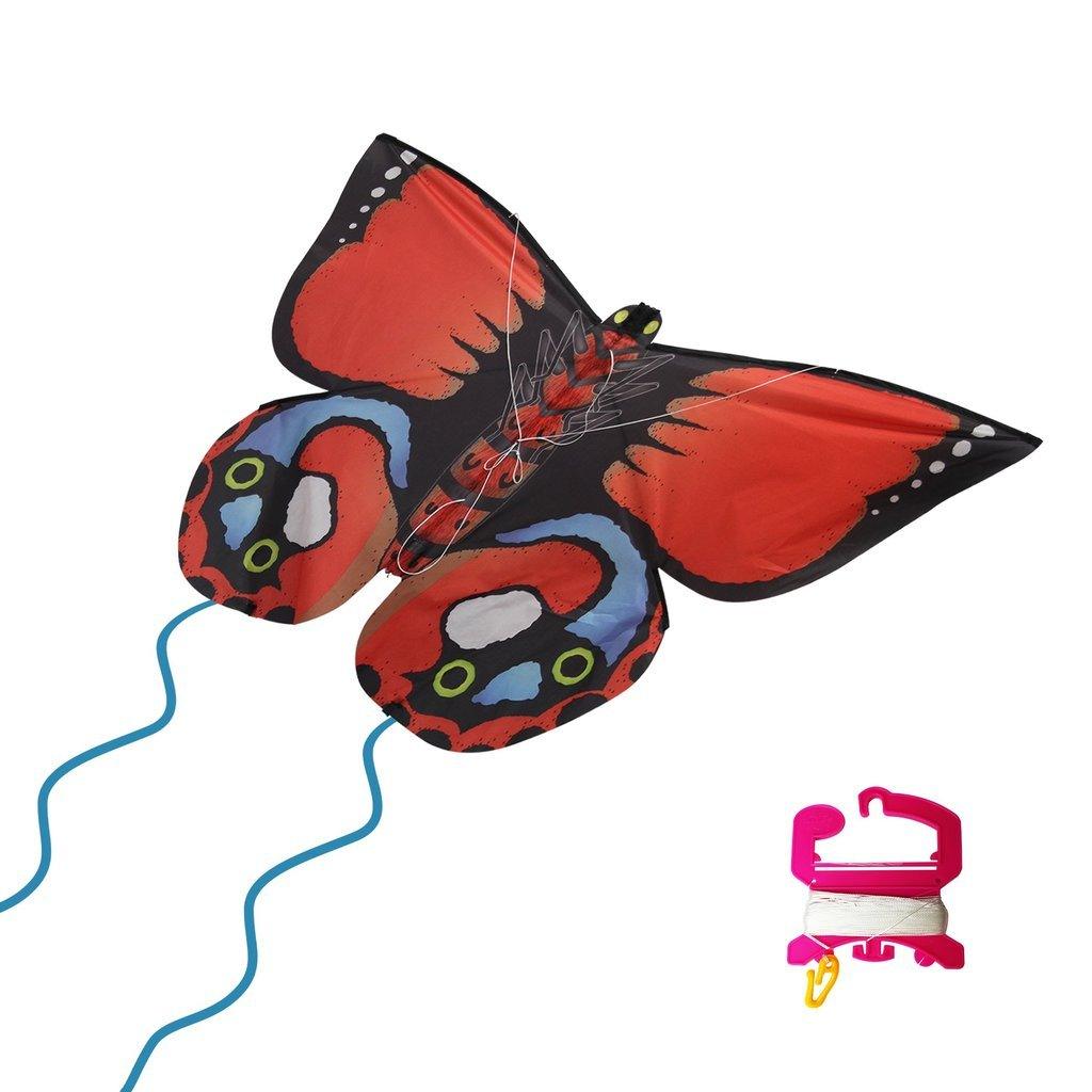 Butterfly Indian Red Nylon Kite, 32 Inches Wide - Kitty Hawk Kites Online Store