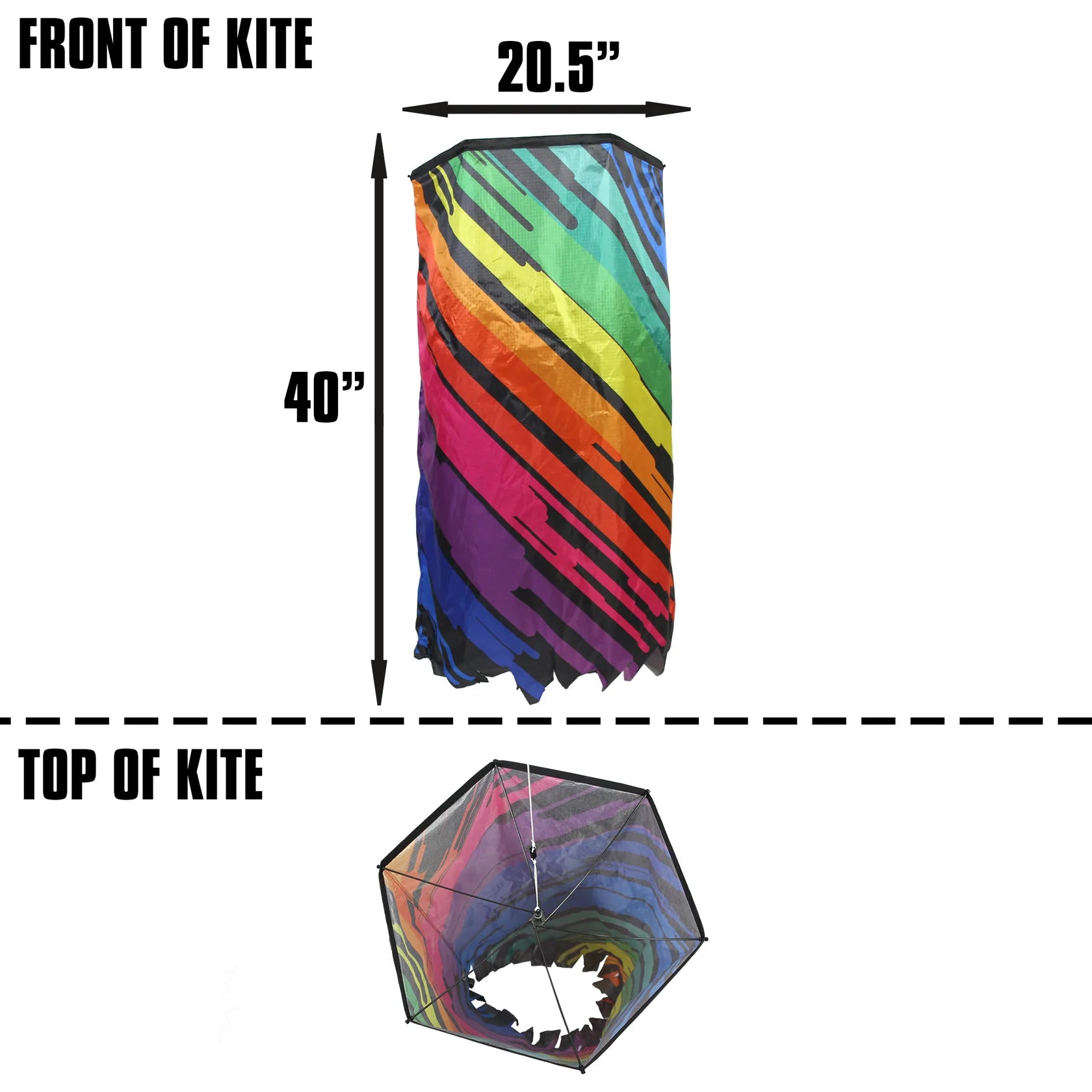 3D Spin-Tube Kite - Kitty Hawk Kites Online Store