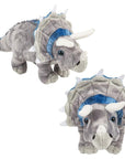 13" Animal Den Triceratops Plush - Kitty Hawk Kites Online Store