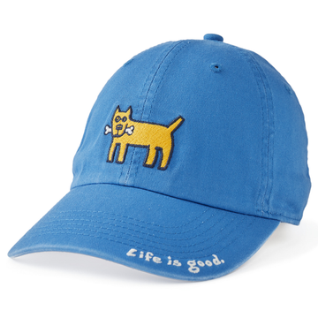 Life is Good Vintage Rocket Bone Blue Hat