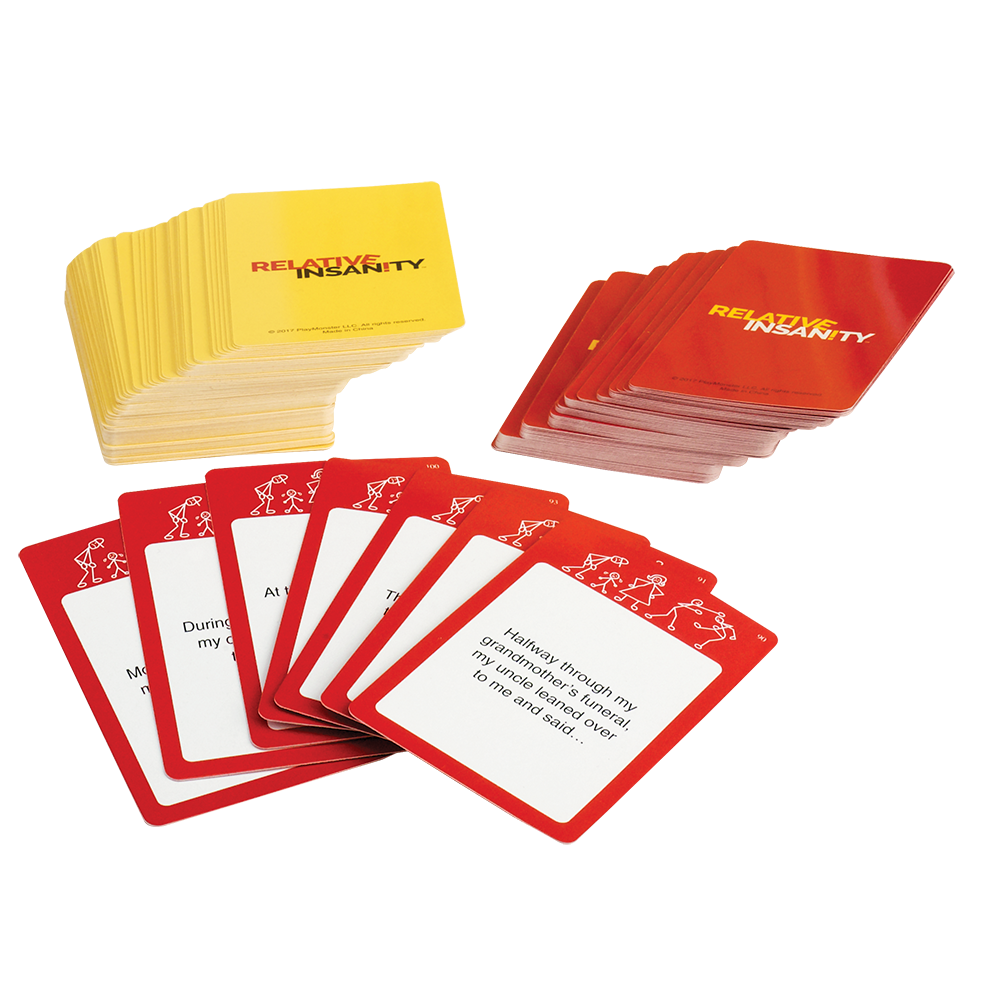 Relative Insanity Card Game - Kitty Hawk Kites Online Store