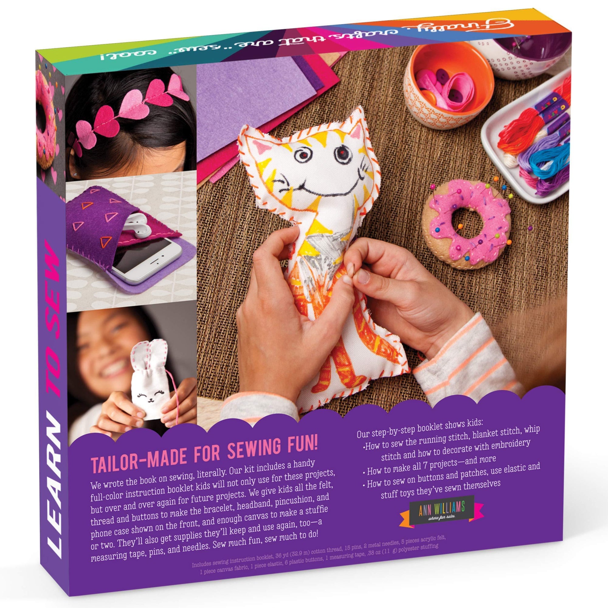 Learn To Sew Kit - Kitty Hawk Kites Online Store