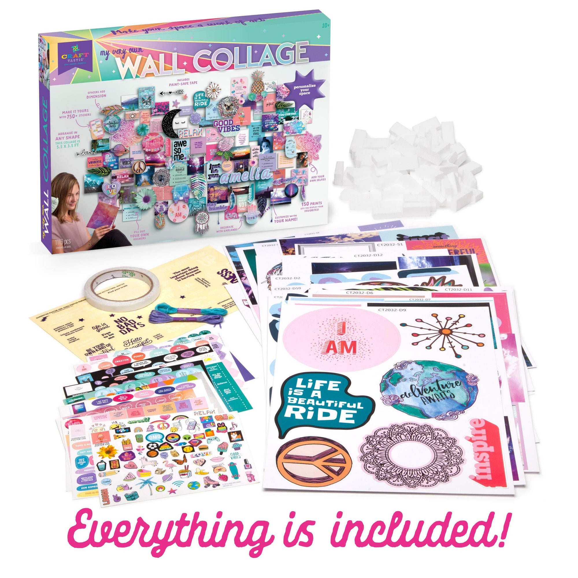 DIY Wall Collage - Craft Kit - Kitty Hawk Kites Online Store