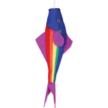 Premier Kites Rainbow Trout Fish Windsock - Kitty Hawk Kites Online Store