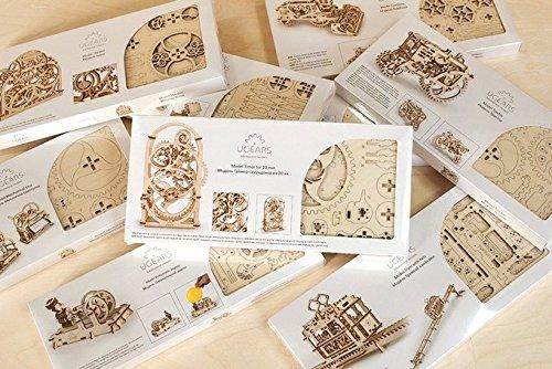 UGears 3D Mechanical Hurdy-Gurdy Musical Instrument Kit - Kitty Hawk Kites Online Store