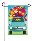 Mint Flower Truck Garden Flag - Kitty Hawk Kites Online Store