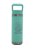 YETI RAMBLER® 18 OZ WATER BOTTLE WITH COLOR-MATCHED STRAW CAP - OBX ENGRAVED