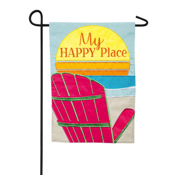 My Happy Place Adirondack Garden Flag - Kitty Hawk Kites Online Store