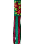 In the Breeze - Poinsettia Holiday Windsock