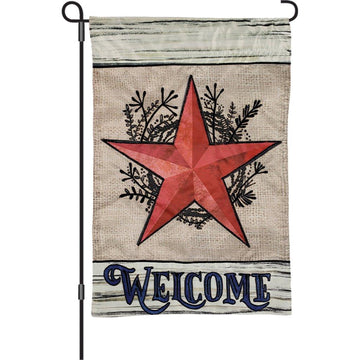 Welcome Star Garden Flag - Kitty Hawk Kites Online Store