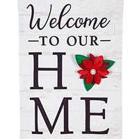 Welcome To Our Home Autumn Garden Flag - Kitty Hawk Kites Online Store