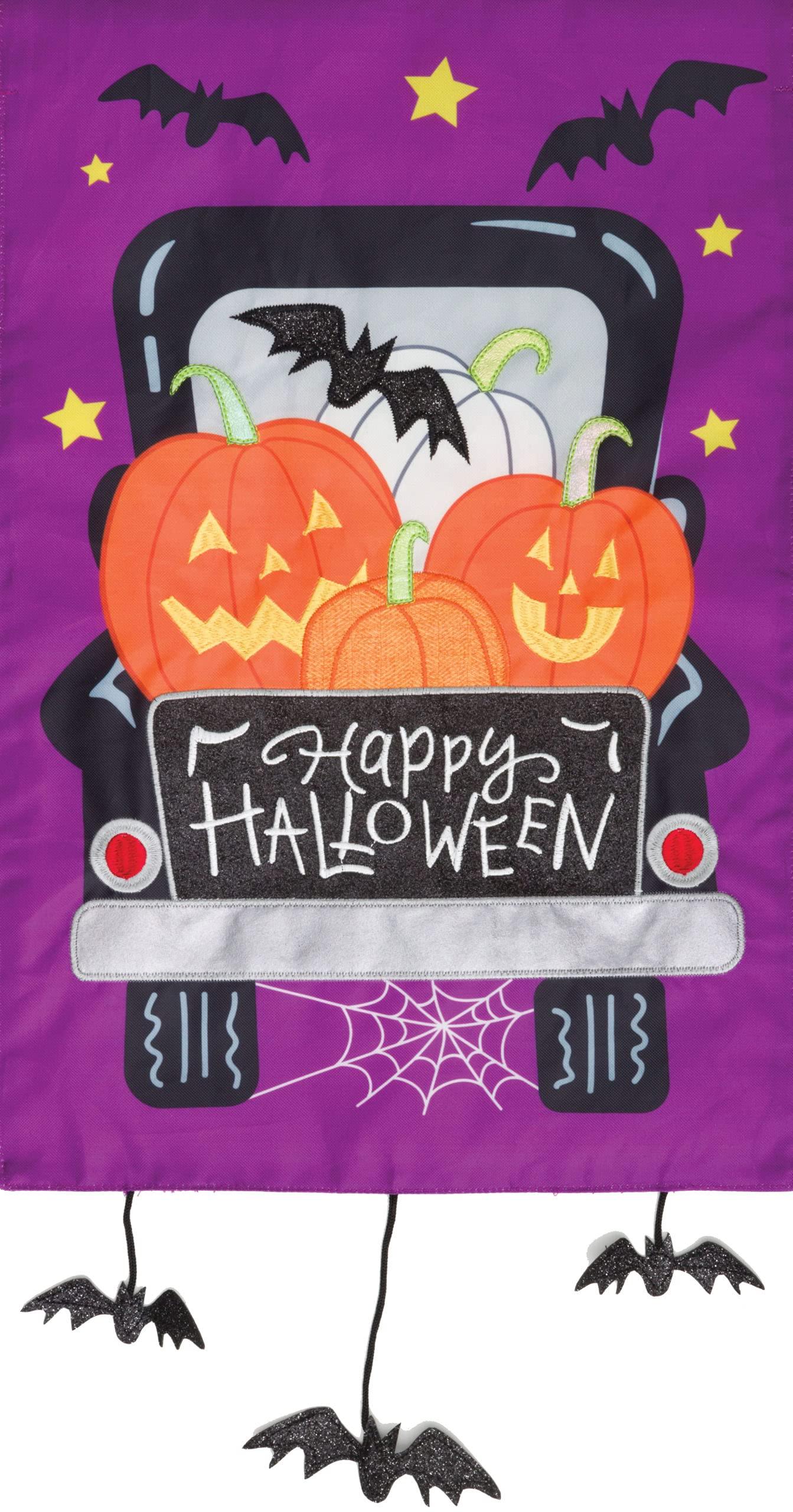 Halloween Truck Garden Flag - Kitty Hawk Kites Online Store