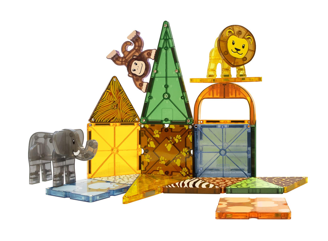 Magna-Tiles® Safari Animals 25 Piece Set - Kitty Hawk Kites Online Store