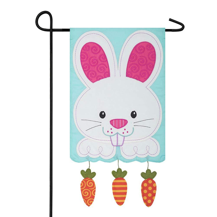Bunny & Carrots Garden Flag - Kitty Hawk Kites Online Store
