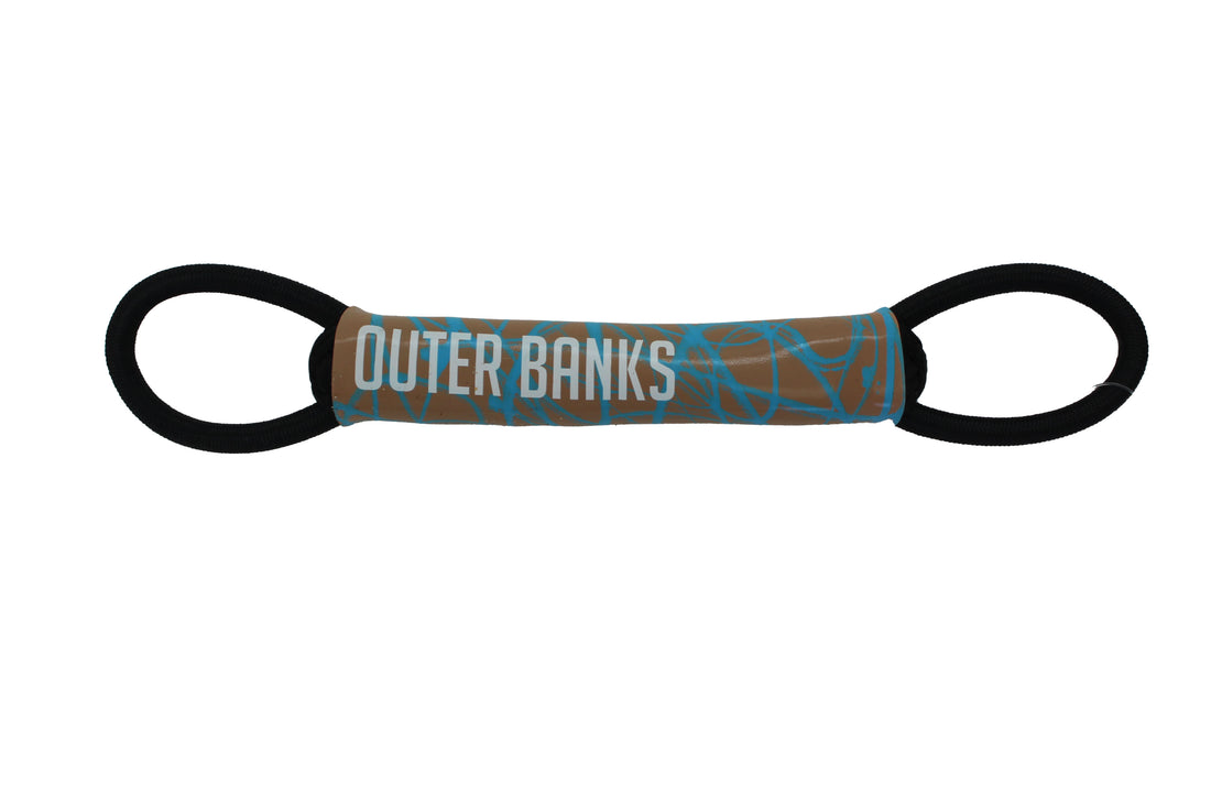 Outer Banks Baby Blue Tan Muggiez Drinkhandle