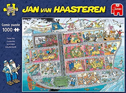 Jan Van Haasteren - Cruise Ship 1000 Piece Jigsaw Puzzle - Kitty Hawk Kites Online Store