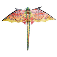 Brainstorm 76in 3D Dragon Yellow & Orange - Kitty Hawk Kites Online Store