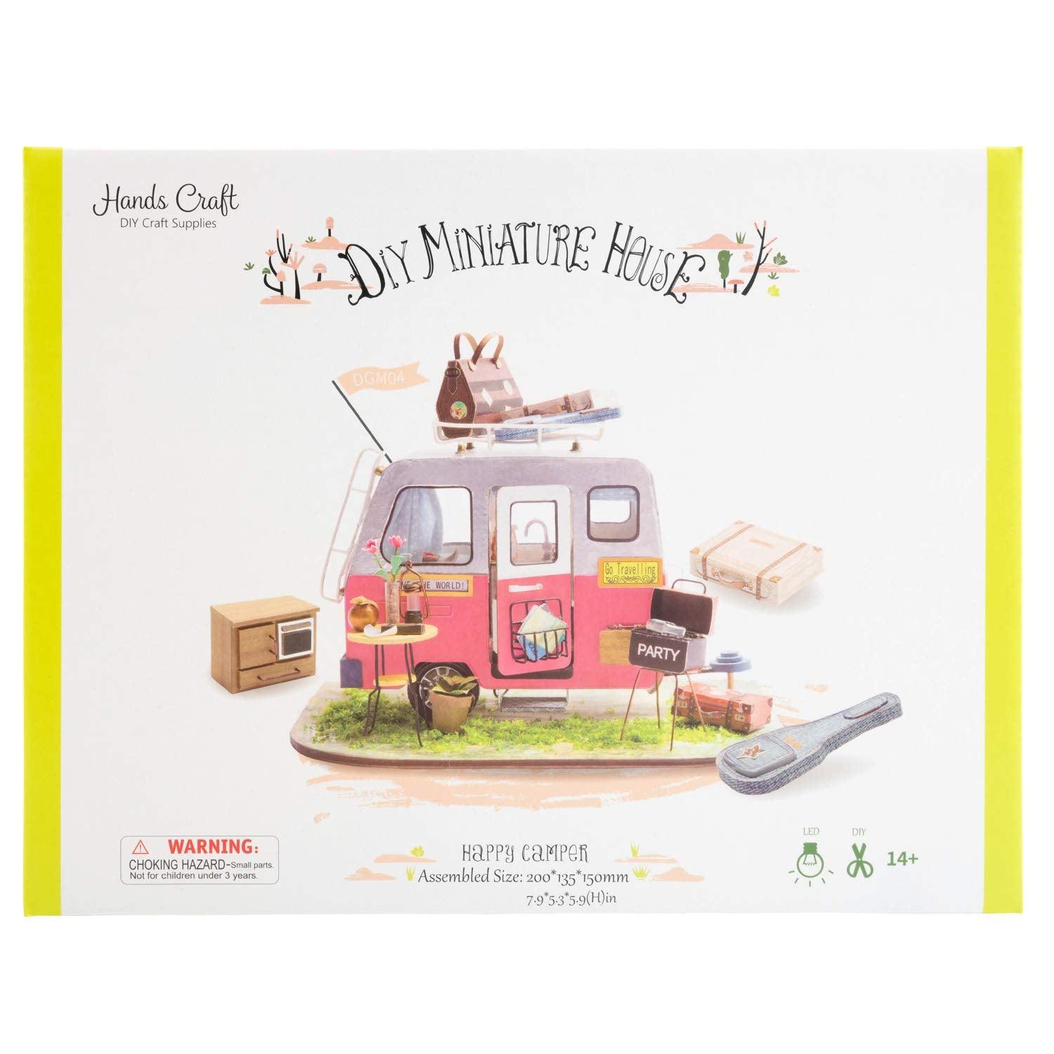 Happy Camper Miniature Wooden Dollhouse - Kitty Hawk Kites Online Store