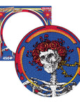 Grateful Dead Skull & Roses Record Disc Puzzle - 450 Piece Jigsaw Puzzle - Kitty Hawk Kites Online Store