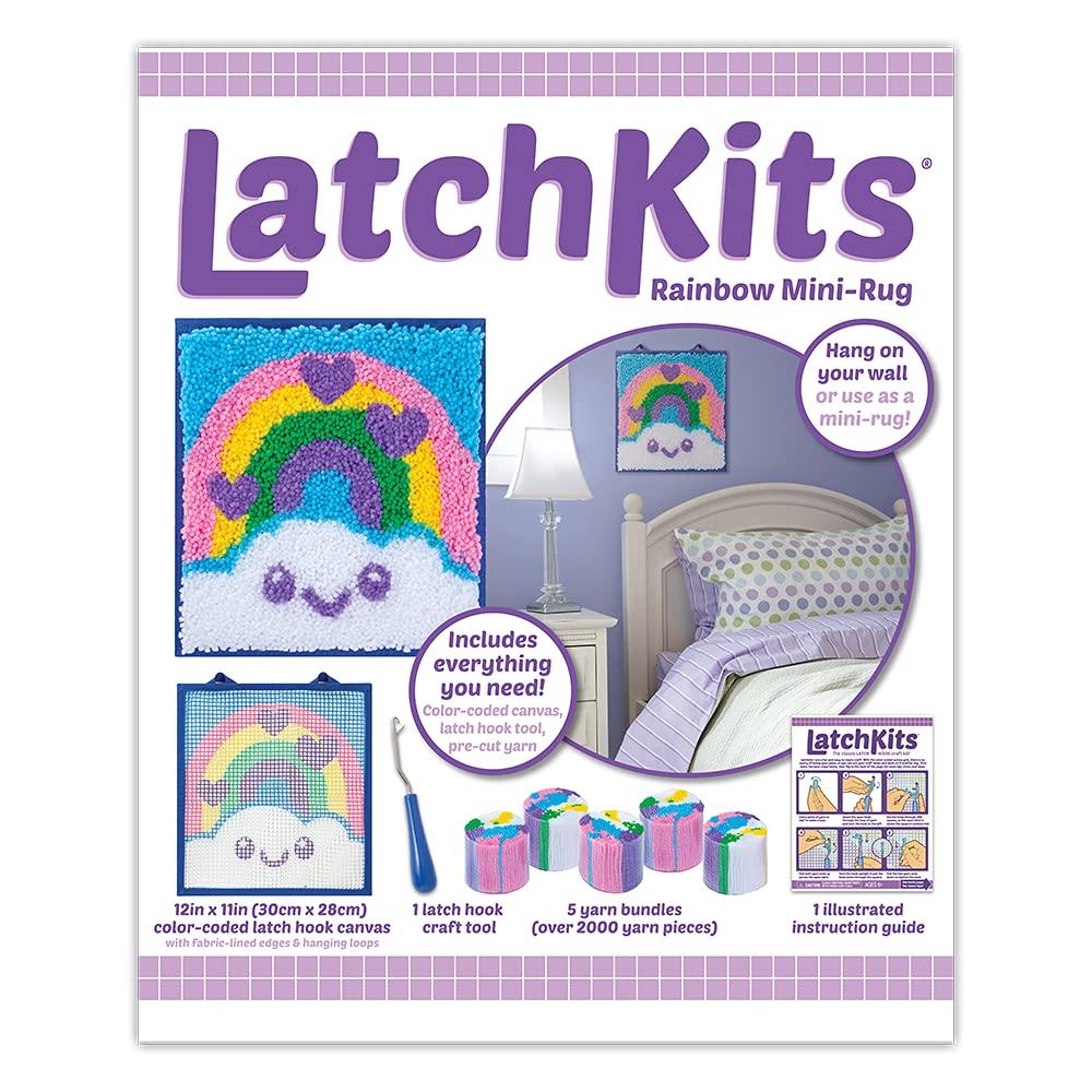 Latchkits Smiling Rainbow Craft Kit - Kitty Hawk Kites Online Store