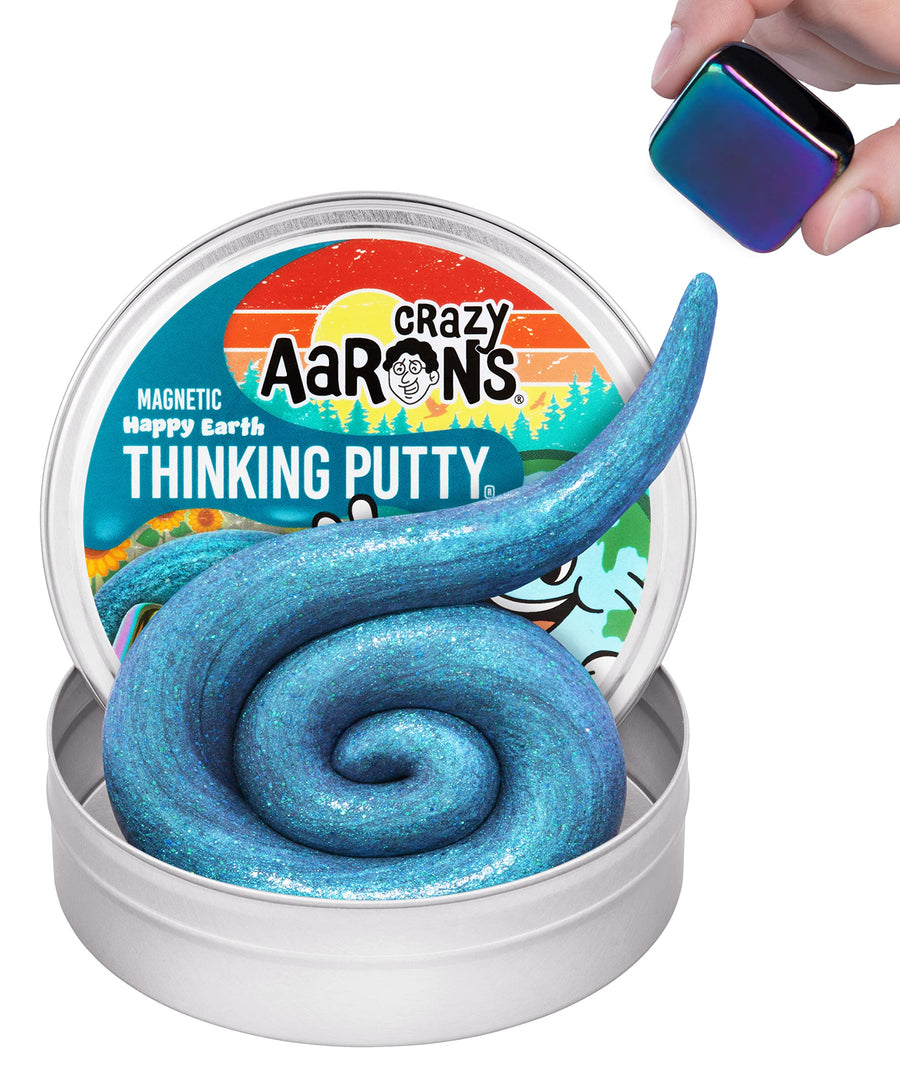 Crazy Aaron’s Magnetic Storms® Happy Earth Thinking Putty®