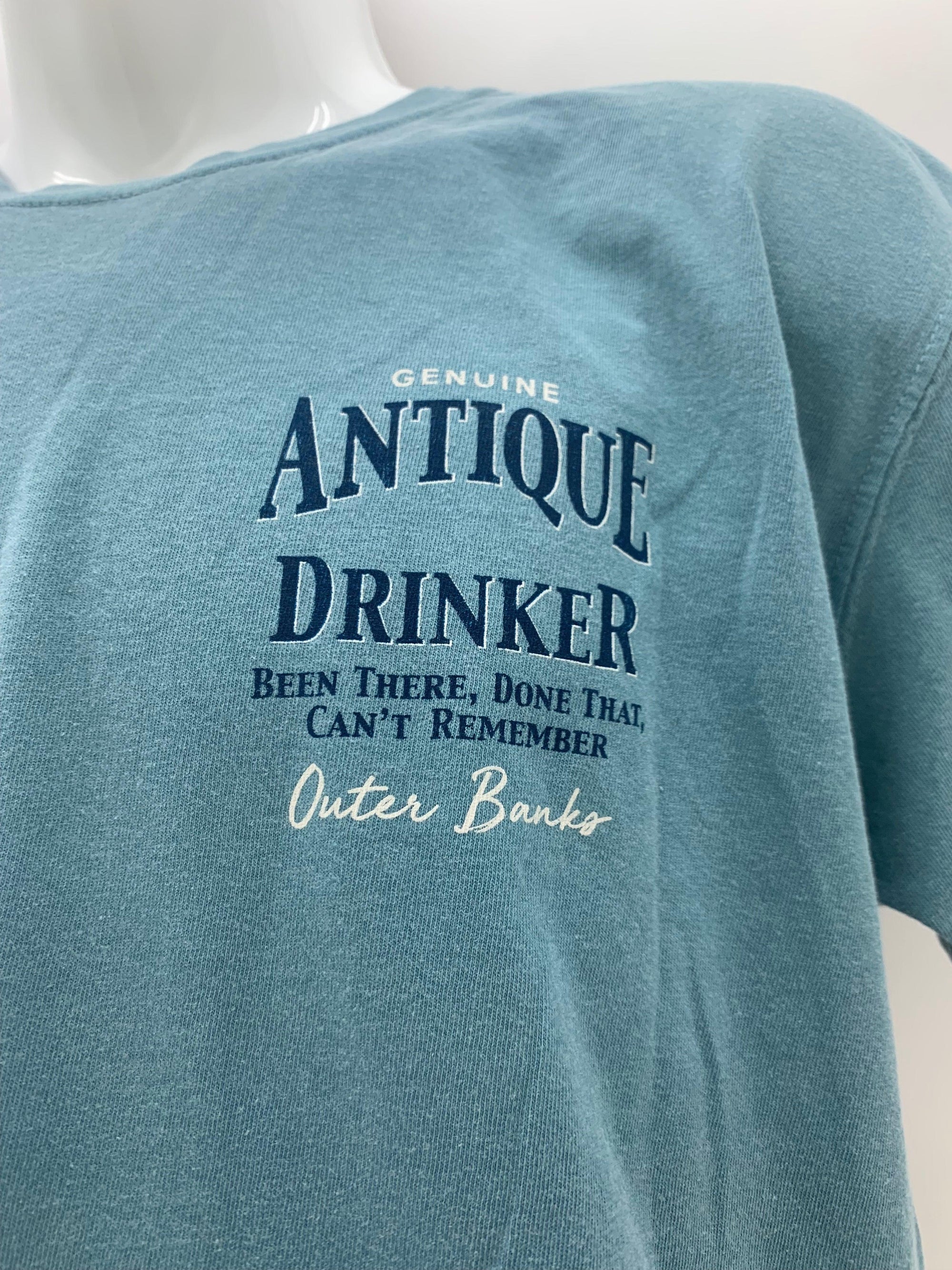 OBX Antique Drinker Beer Short Sleeve Tee - Kitty Hawk Kites Online Store