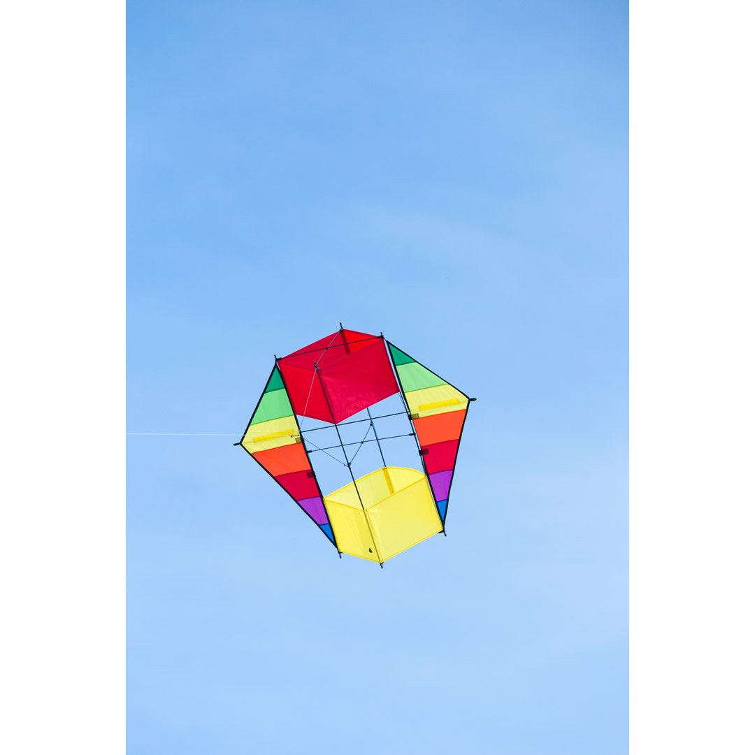 F-Box Beach Rainbow Box Kite