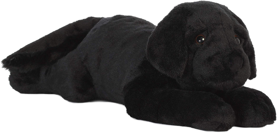 Super Flopsie 28" Black Labrador