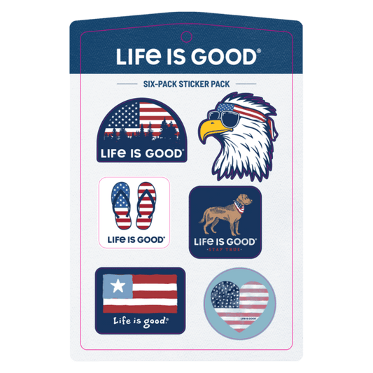 Americana Six Sticker Pack - Kitty Hawk Kites Online Store