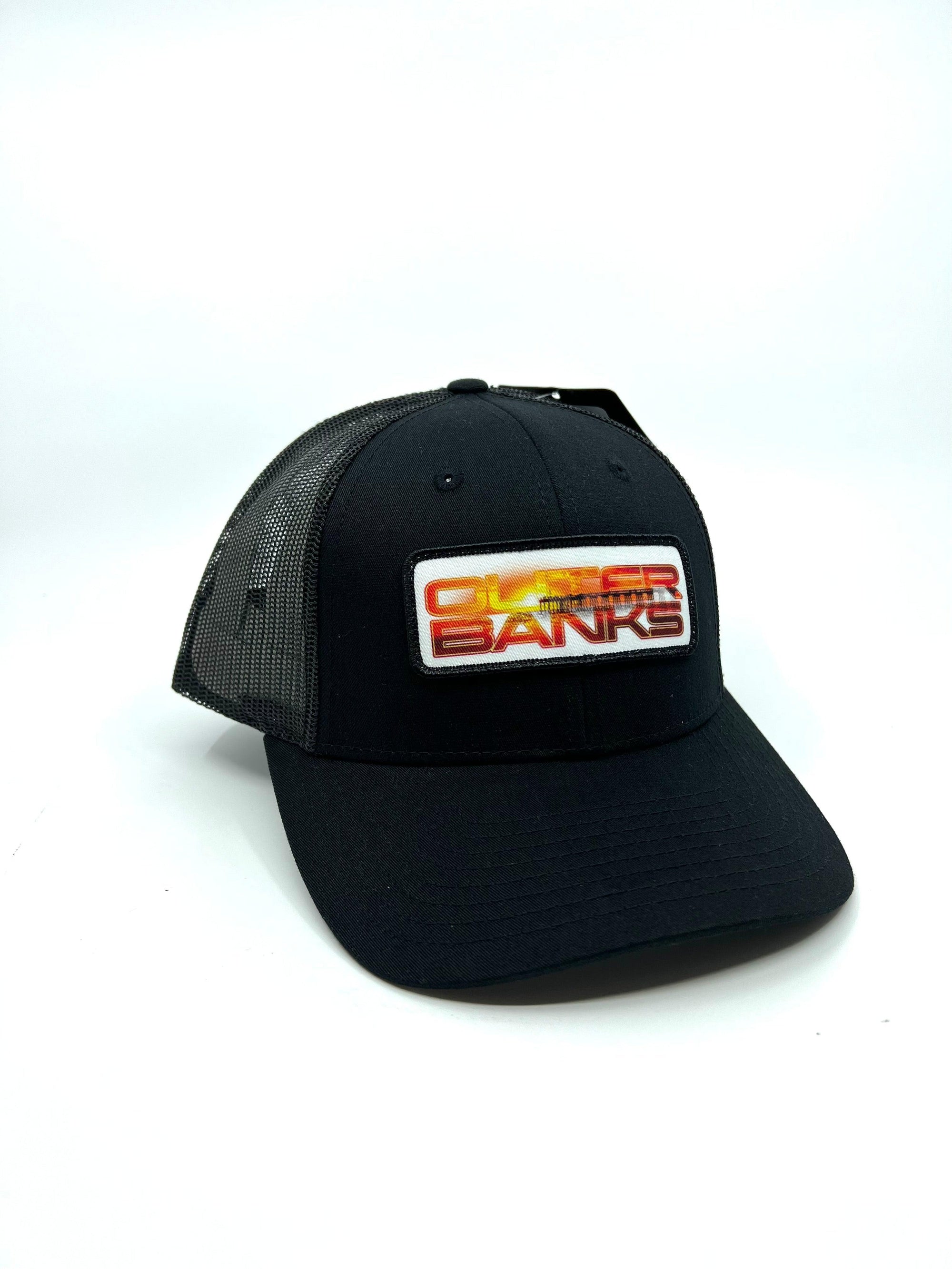 OBX Pier Black Hat - Kitty Hawk Kites Online Store