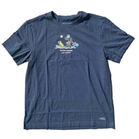 Life Is Good Outer Banks Jake & Rocket Stand Up Paddle Board Tee - Kitty Hawk Kites Online Store