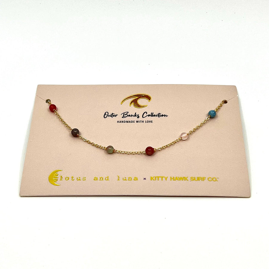 Lotus & Luna OBX Collection Beaded Necklace - Kitty Hawk Kites Online Store