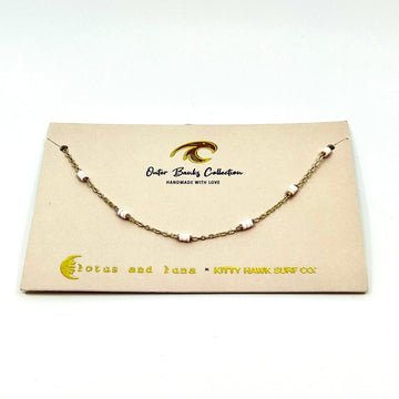 Lotus & Luna OBX Collection Shell Necklace - Kitty Hawk Kites Online Store