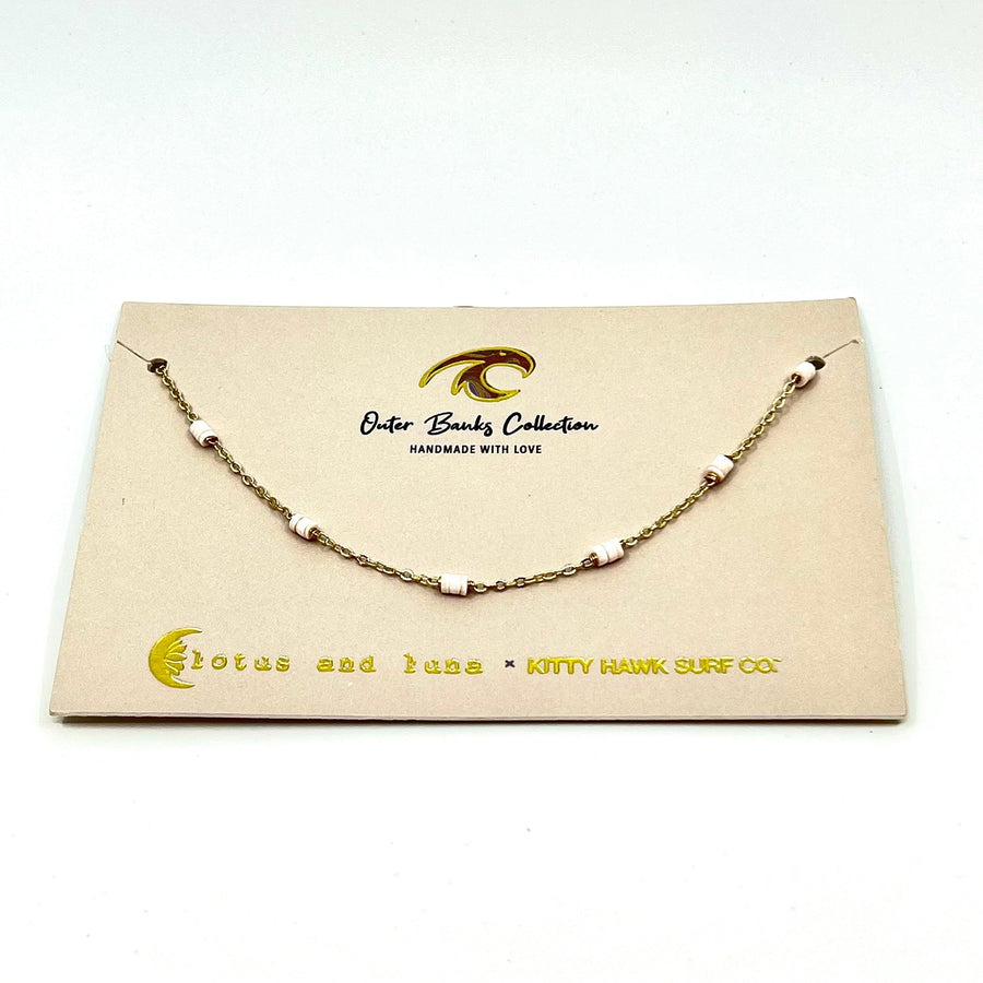 Lotus & Luna OBX Collection Shell Necklace - Kitty Hawk Kites Online Store