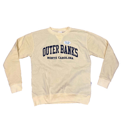 Outer Banks Burn Wash Crew Neck Sweatshirt
