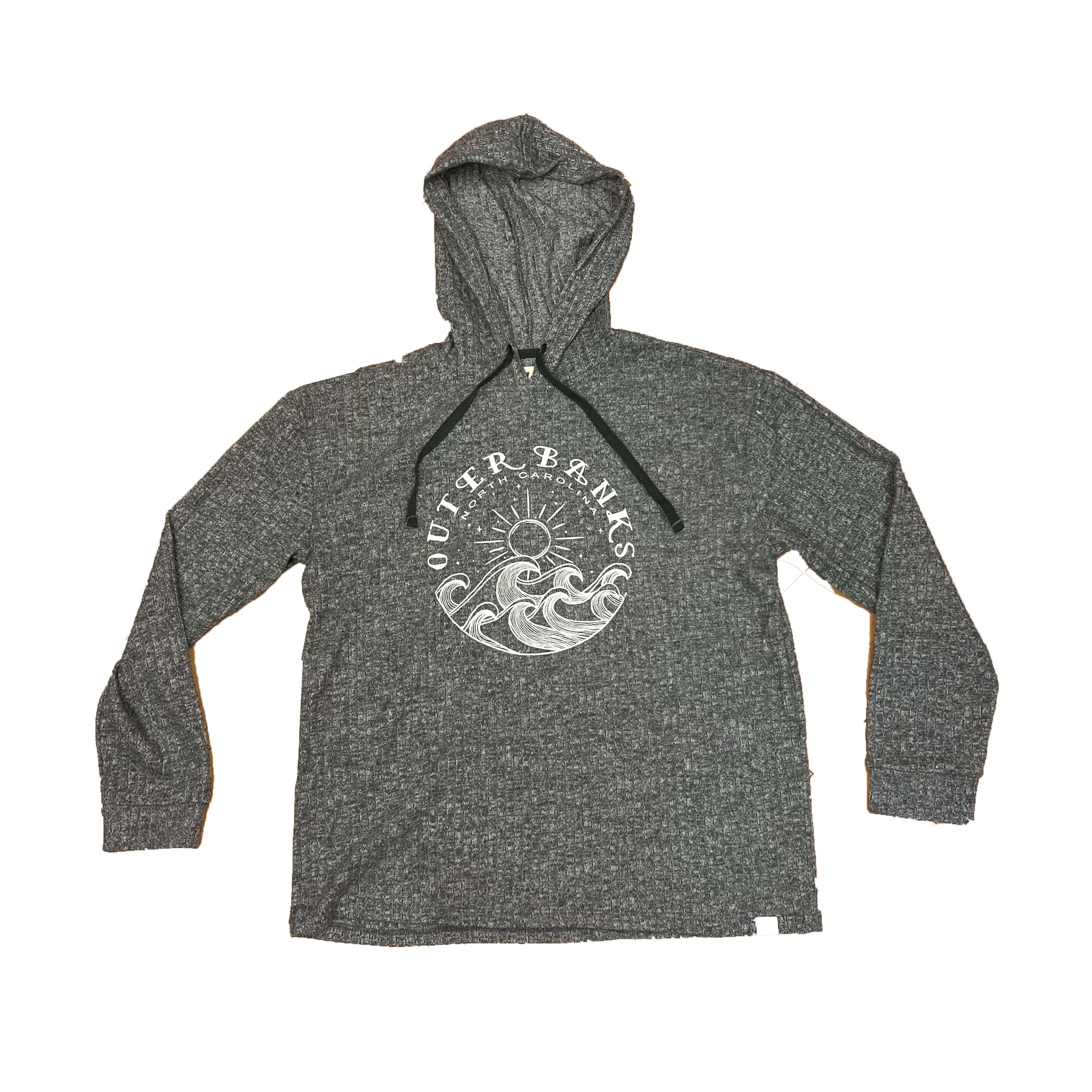Outer Banks Waves Ribbed Hoodie Kitty Hawk Kites Online Store