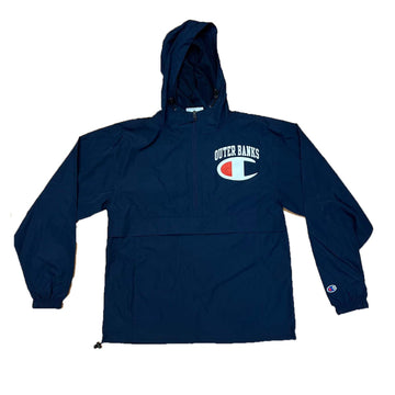 Outer Banks Champion Pack & Go Pullover - Navy