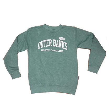 Outer Banks Burn Wash Crew Neck Sweatshirt