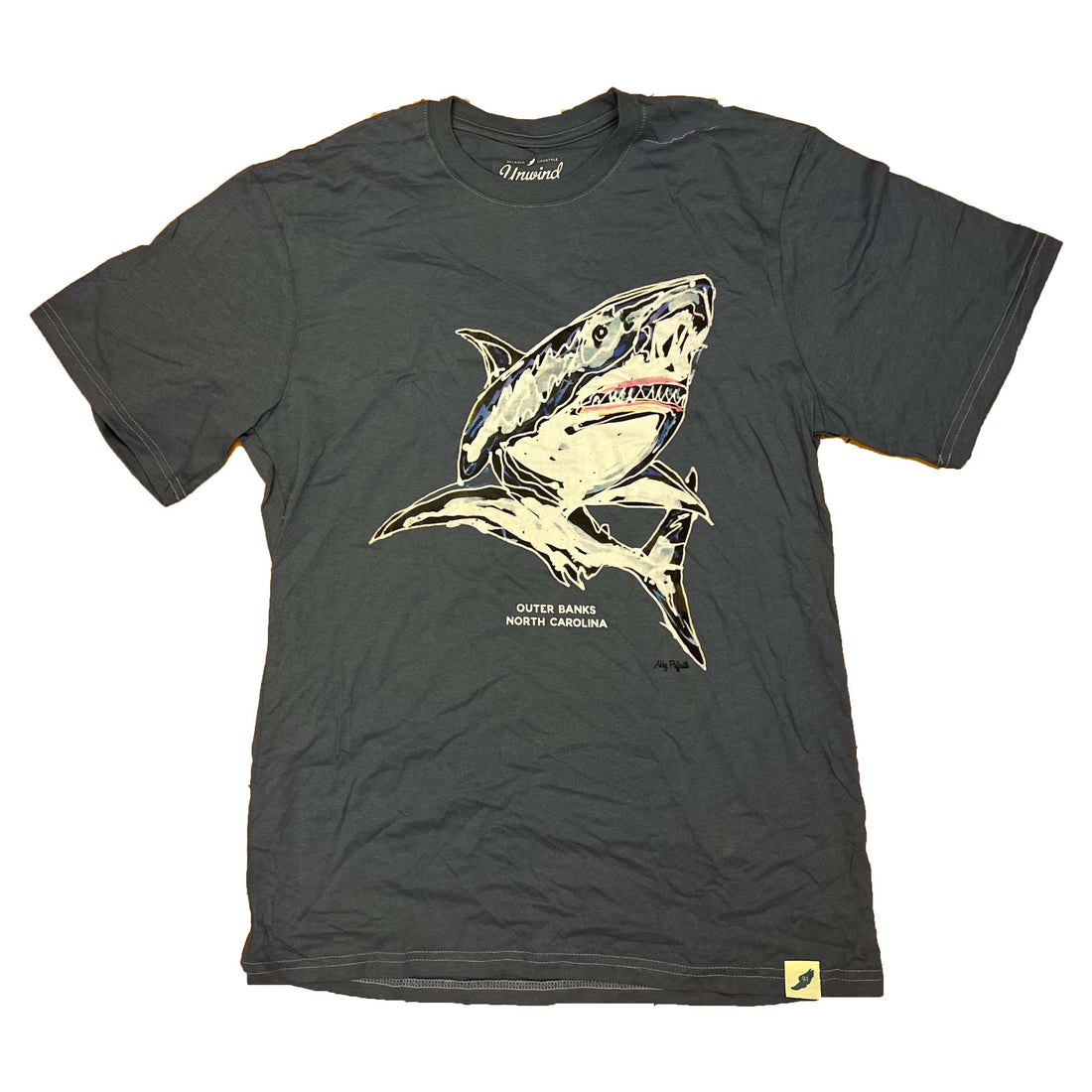 Outer Banks Shark Attack Short Sleeve T-Shirt