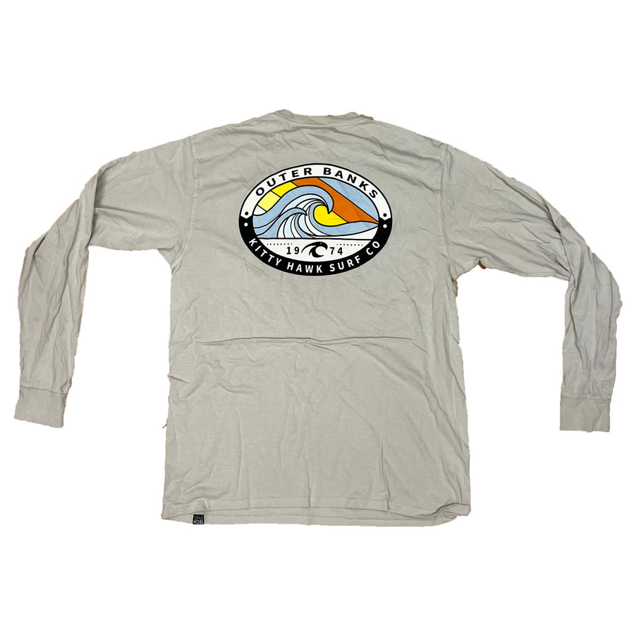 Kitty Hawk Surf Co. Outer Banks Long Sleeve Tee