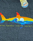 Outer Banks Sunset Shark Short Sleeve Tee