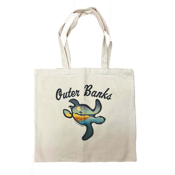Life Is Good - Outer Banks Canvas Tote - Turtlescape