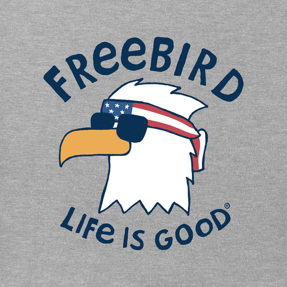 Life Is Good Kids Hooded Crusher Tee - Freebird - Kitty Hawk Kites Online Store