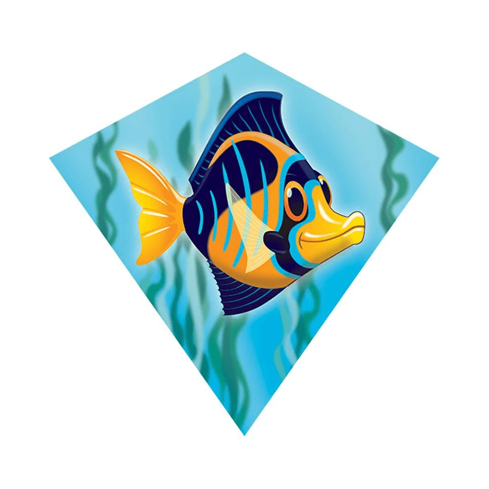 Mini Diamond AngelFish Nylon Kite, 18 Inches Tall – Kitty Hawk Kites