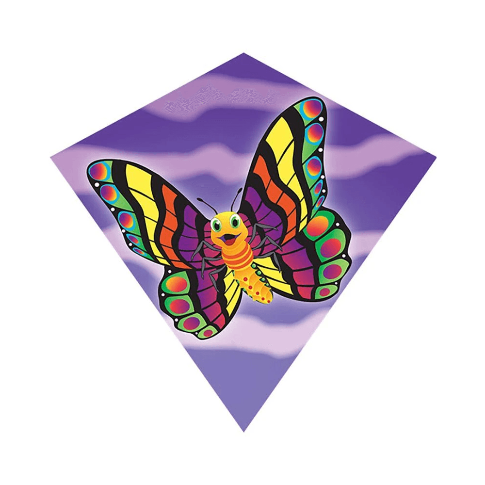 Mini Diamond Butterfly Nylon Kite, 18 Inches Tall - Kitty Hawk Kites Online Store